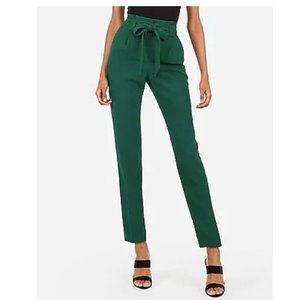 Express - TALL - High Waisted Paperbag Ankle Pant